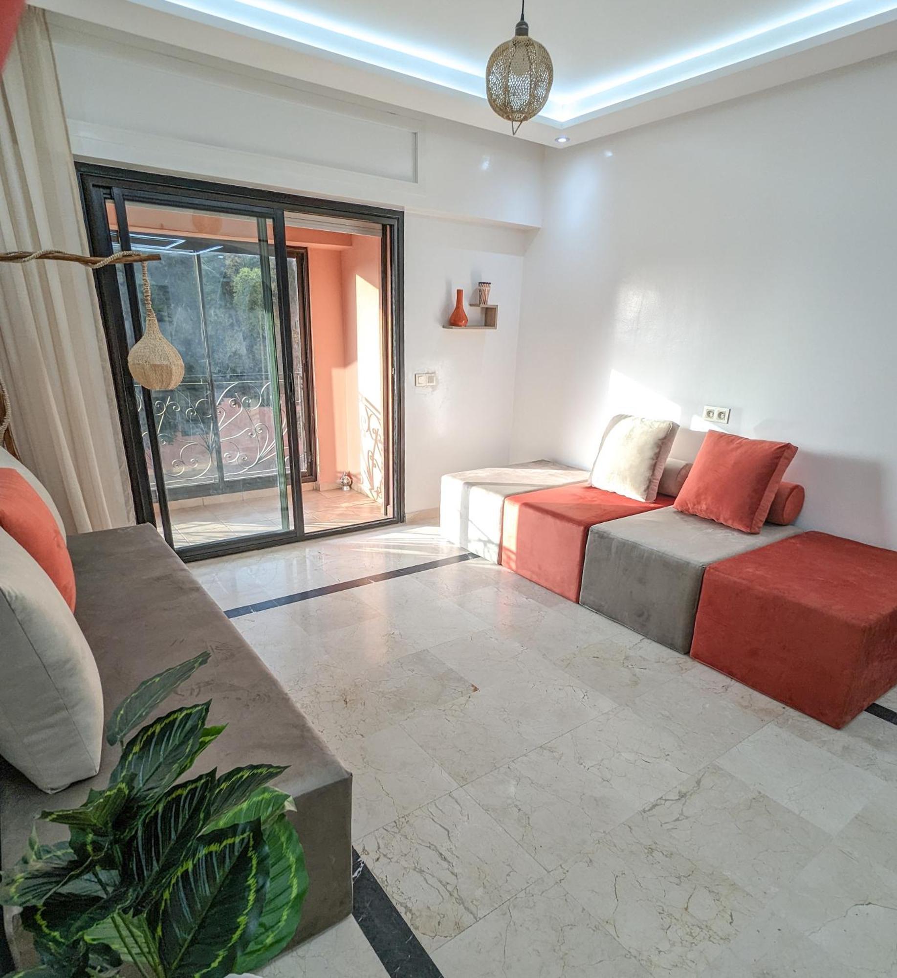 Apartement Panoramic View Majorelle Garden With Pool Marakeş Dış mekan fotoğraf