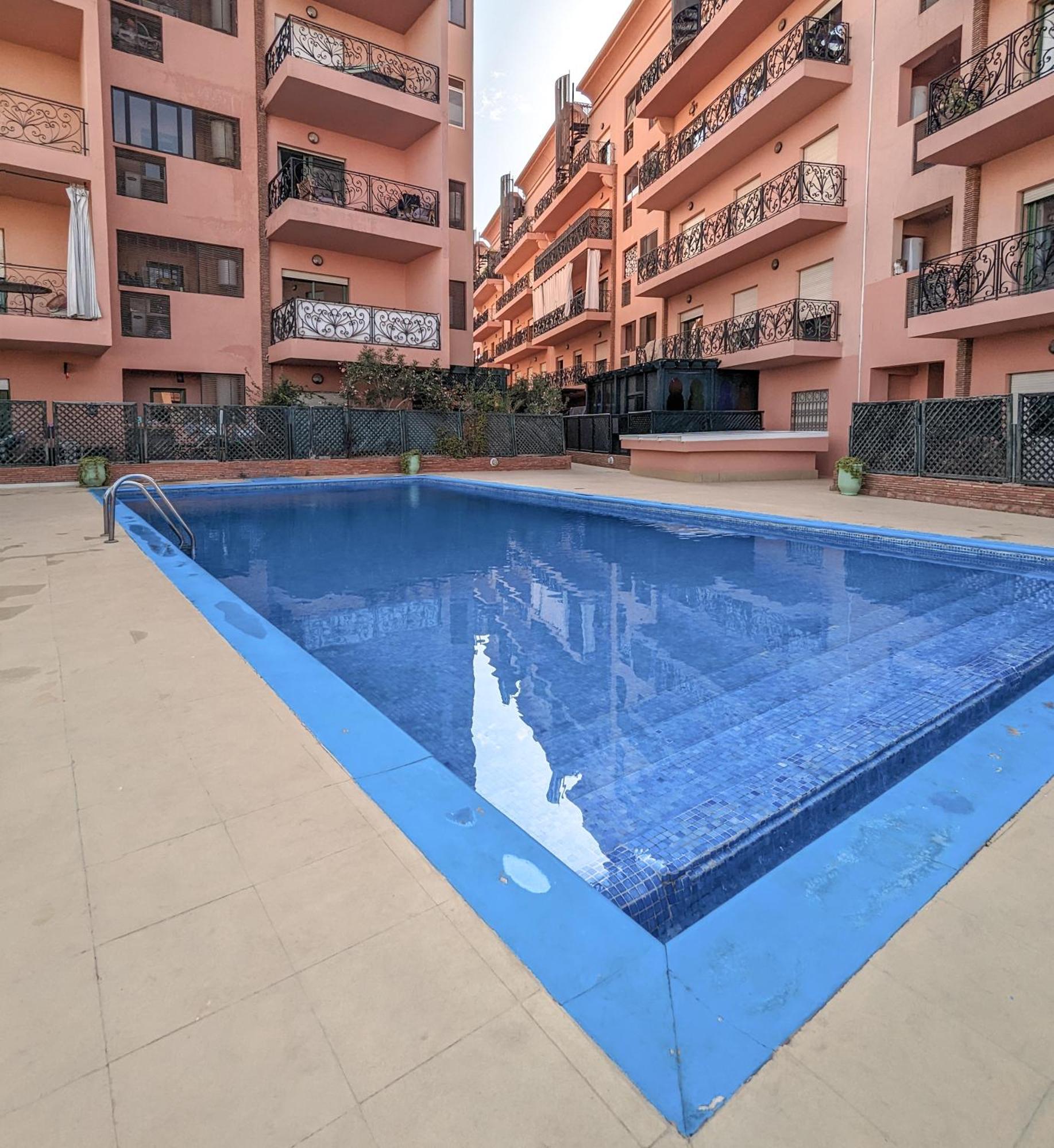 Apartement Panoramic View Majorelle Garden With Pool Marakeş Dış mekan fotoğraf